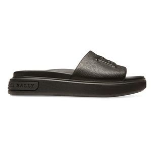 Bally Jarmo Leather Slides Black Men’s 11 $390